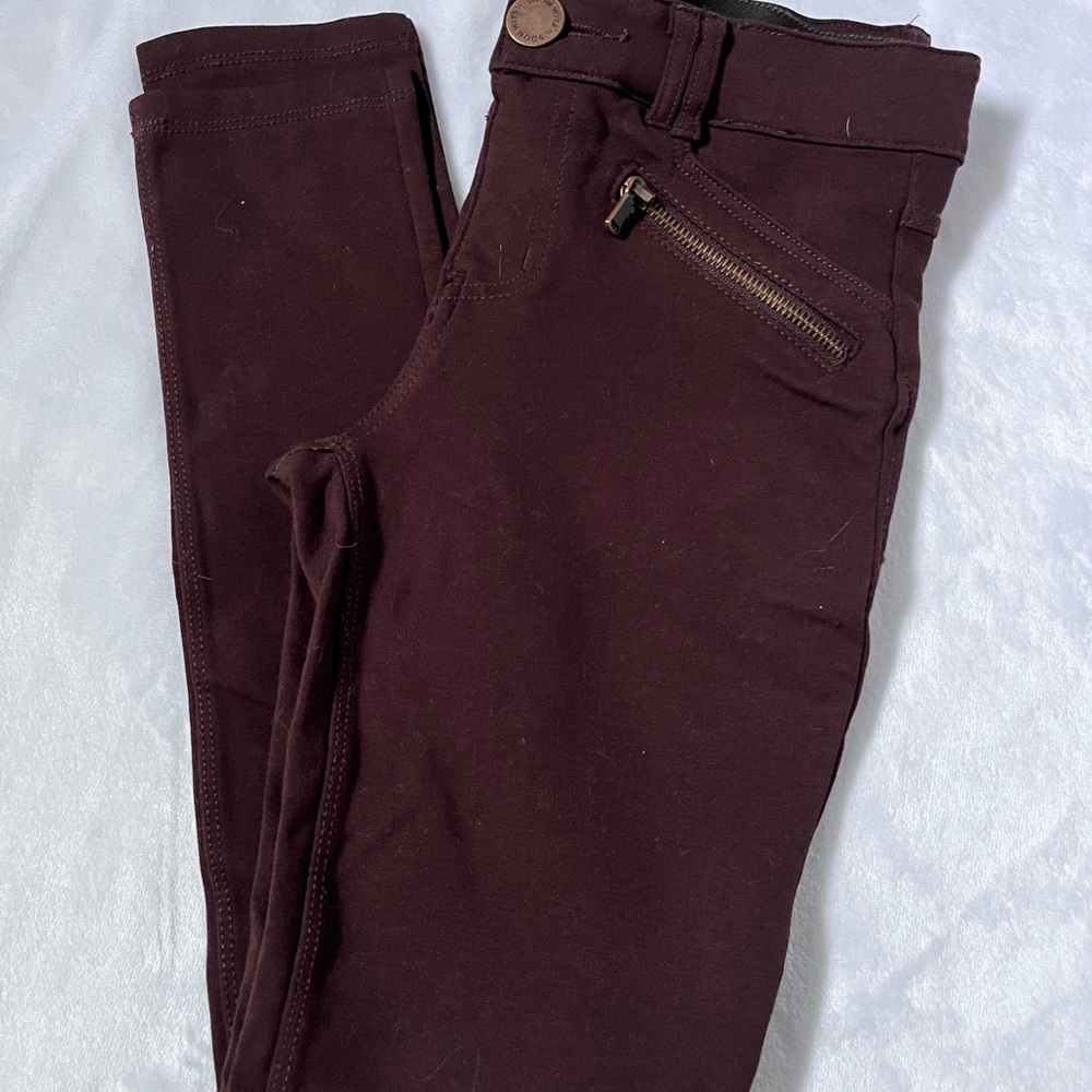 Wit & Wisdom Deep Burgundy Pants